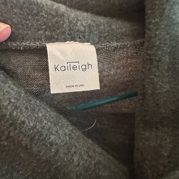 Kalleigh Dark Green Turtleneck Dress - Picture 3 of 5